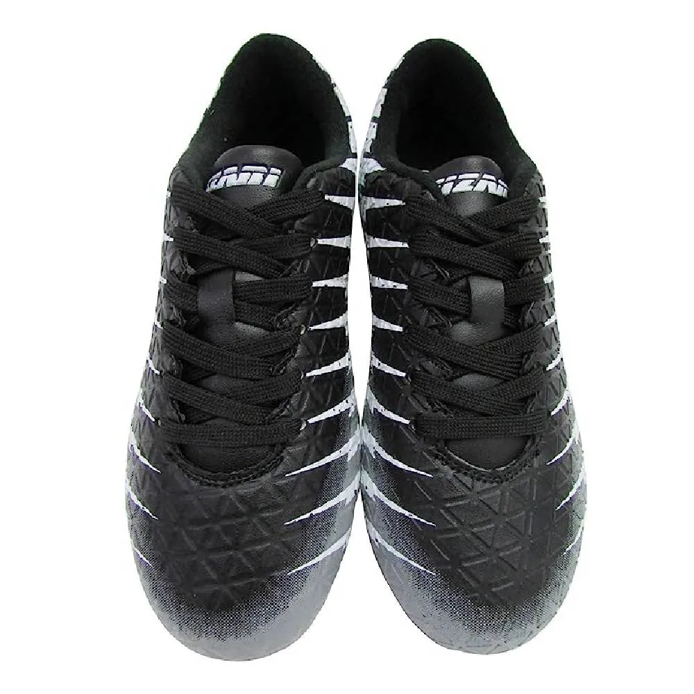 Bolt Firm Ground Soccer Shoes-Black/White/Silver