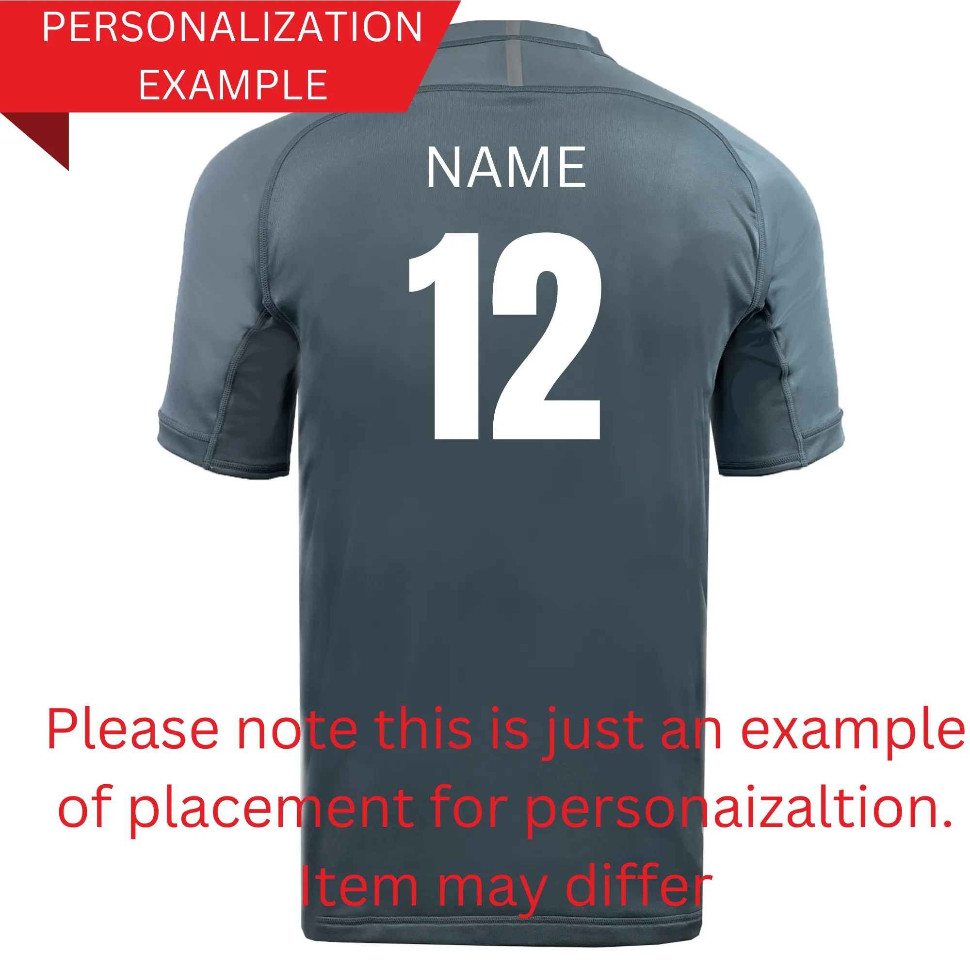 Brighton High School Classic Long Sleeve Solid Rugby Jersey