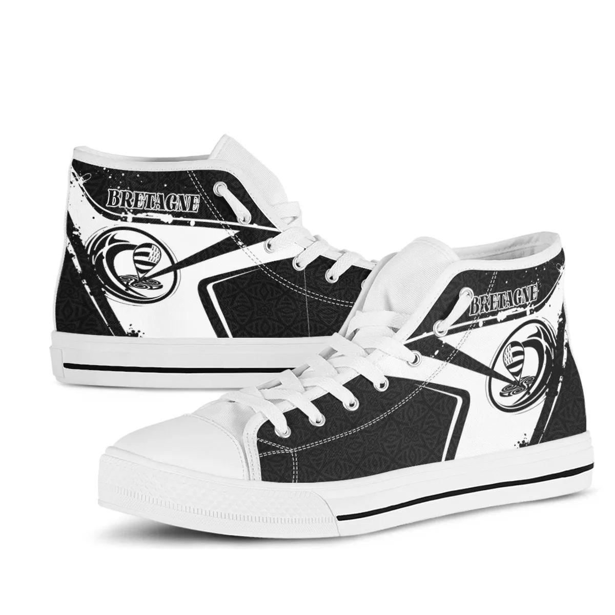 Brittany Rugby High - Top Shoes - Breizh Rugby