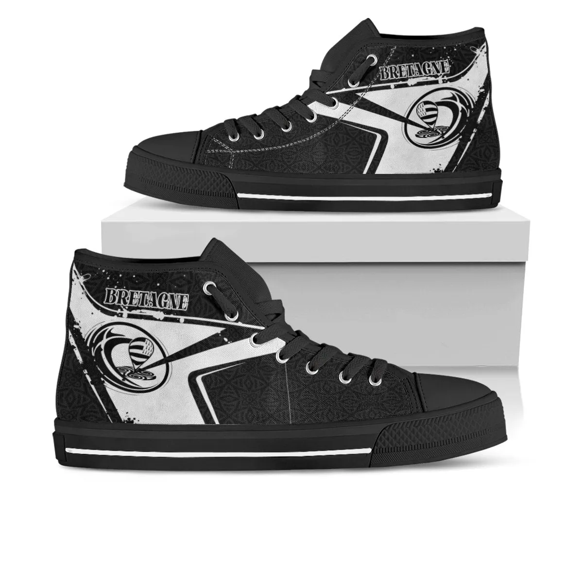 Brittany Rugby High - Top Shoes - Breizh Rugby