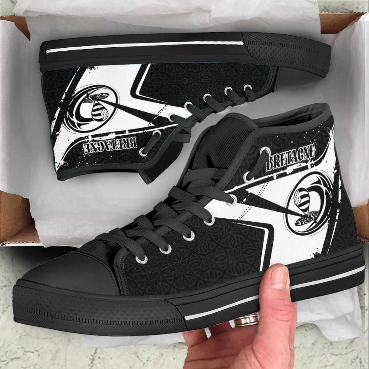 Brittany Rugby High - Top Shoes - Breizh Rugby