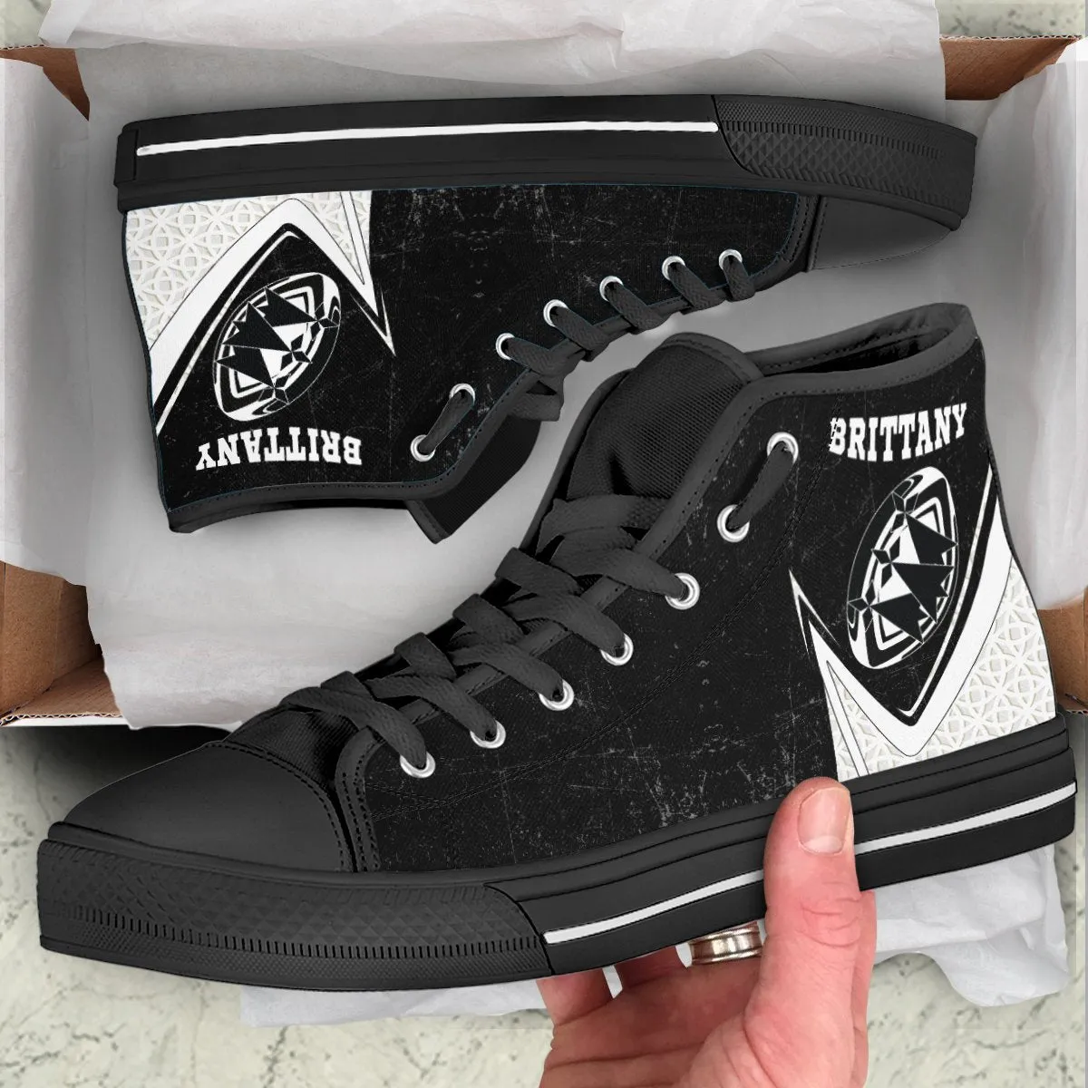 Brittany Rugby High - Top Shoes - Celtic Bretagne Rugby Ball