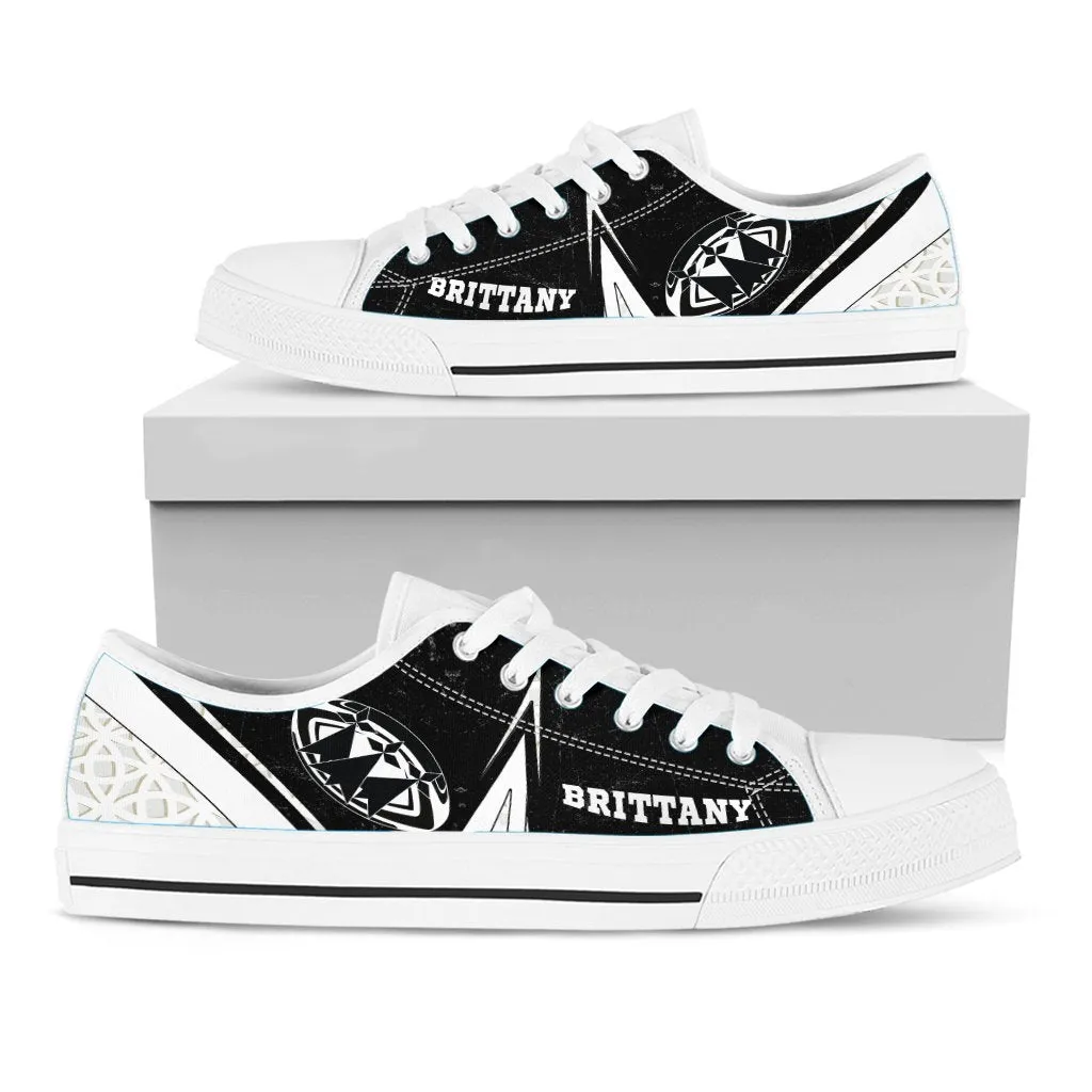 Brittany Rugby Low Top Shoes - Celtic Bretagne Rugby Ball