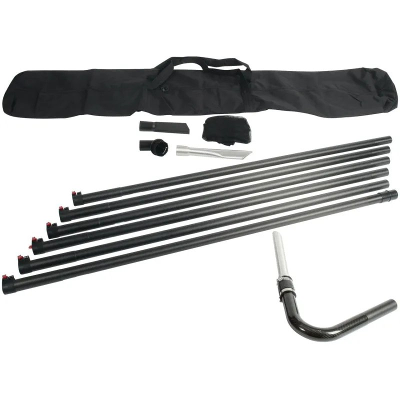Carbon Fiber Gutter Pole Cleaning Kit