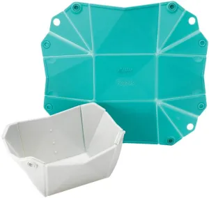 Fozzils Bowlz - SNAPSTAKZ BOWL TURQUOISE/IVORY