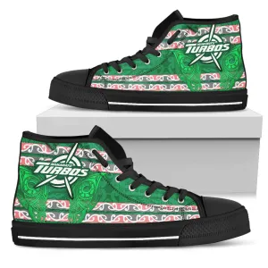Manawatu Turbos High Top Shoe Maori Vibes