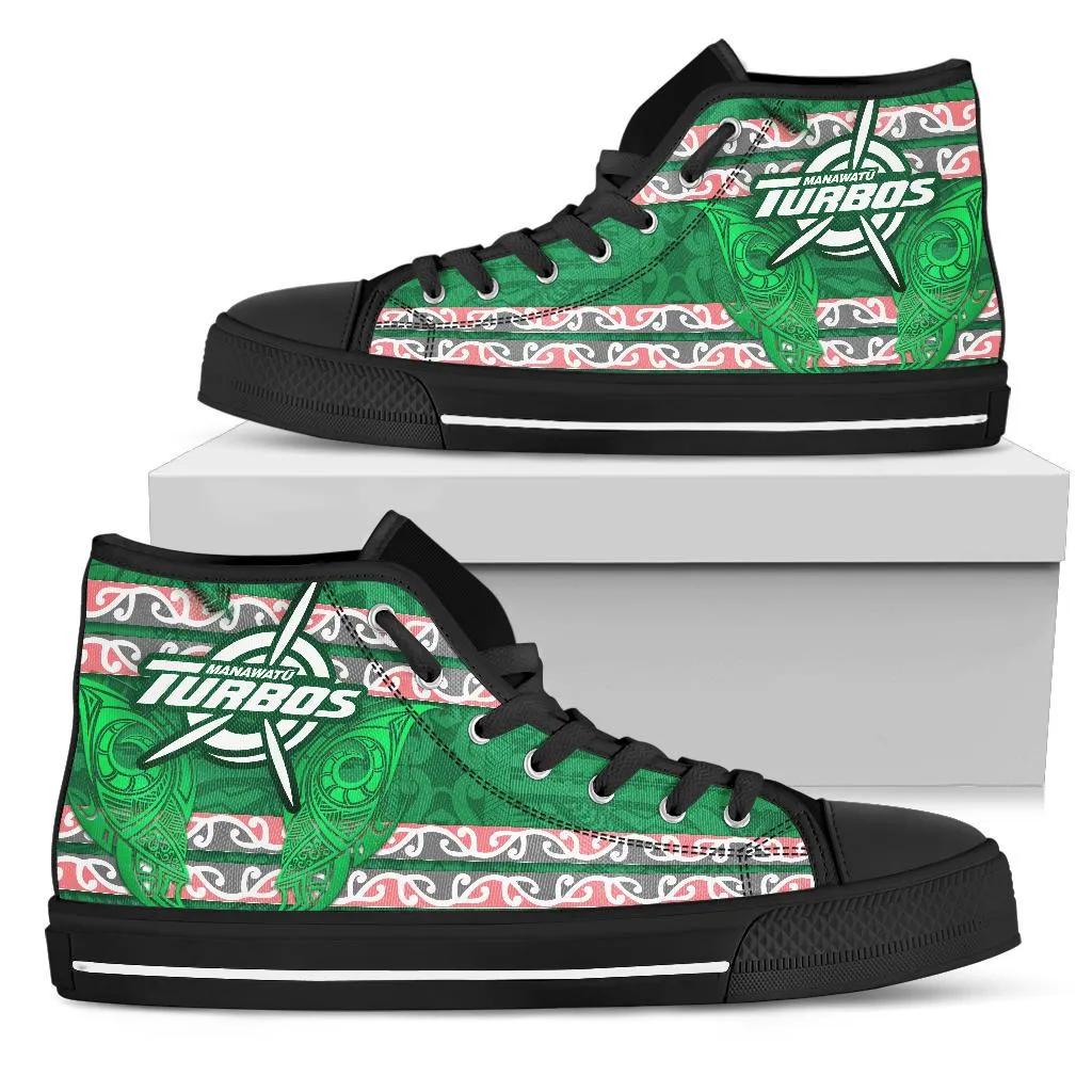 Manawatu Turbos High Top Shoe Maori Vibes