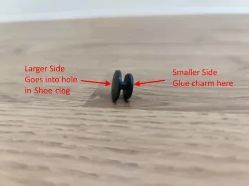 Rugby Union Ball Shoe Charm