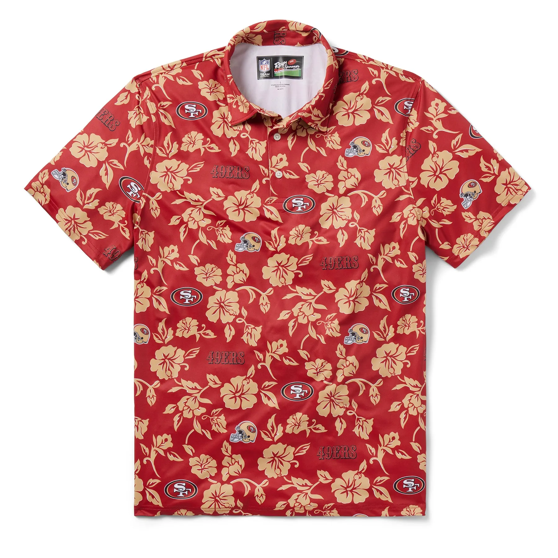 SAN FRANCISCO 49ERS PUA PERFORMANCE POLO
