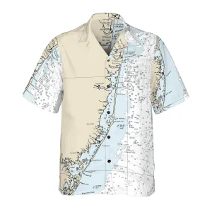 The Barnegat Bay Coconut Button Camp Shirt