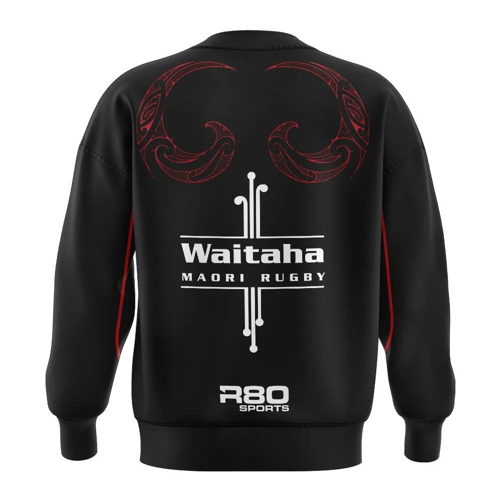 Waitaha Māori Rugby Shell Pullover Jacket